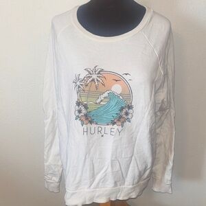 Hurley Tropical Wave Sweatshirt size XL